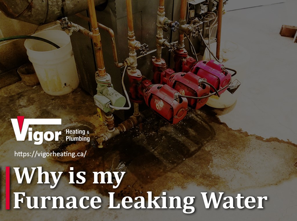 WHY IS MY FURNACE LEAKING WATERVigor Heating & Plumbing