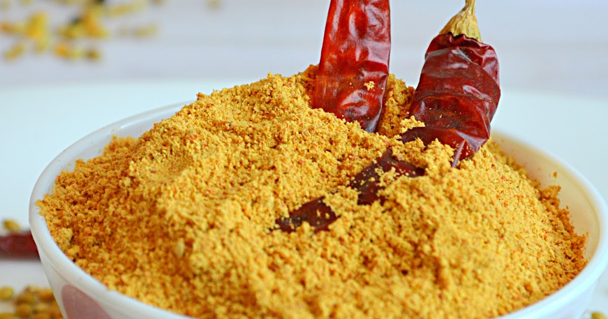 How to make Sambar Podi at home / Homemade Sambar Powder