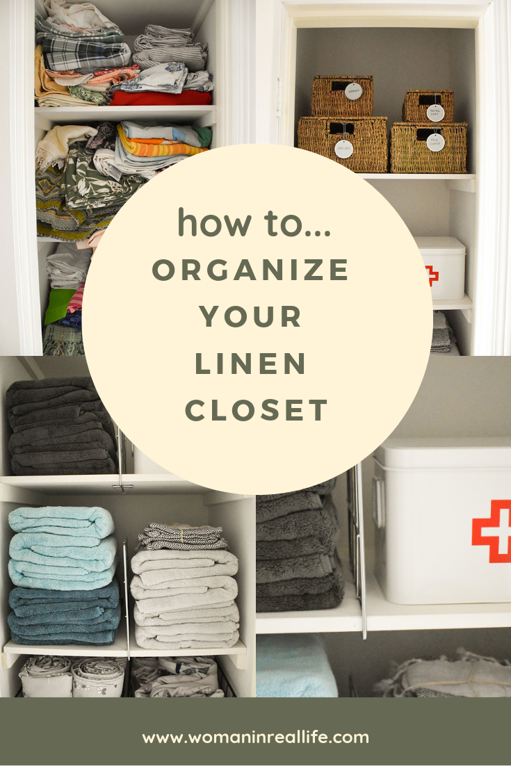 Realistic Linen Closet Organization - Organizing Moms