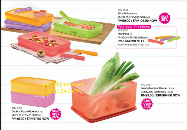 Tupperware Promo 13th April- 12th May 2016