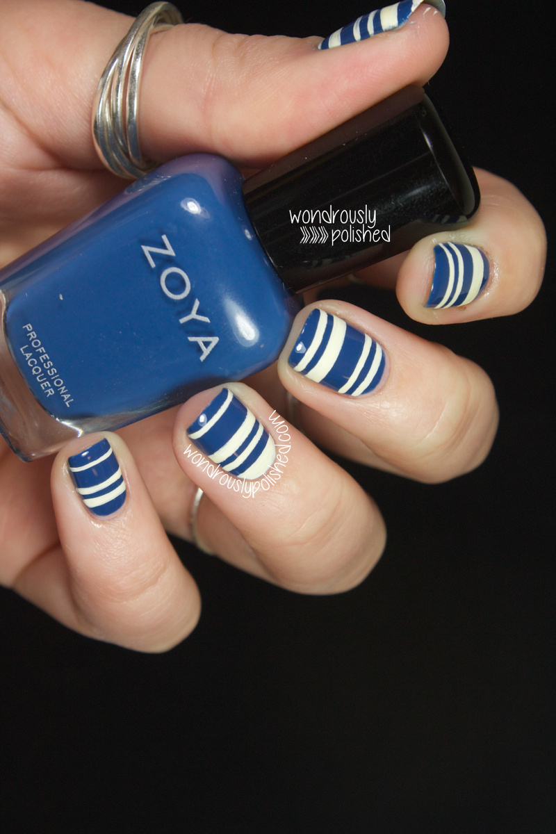Wondrously Polished Simple Nautical Stripes