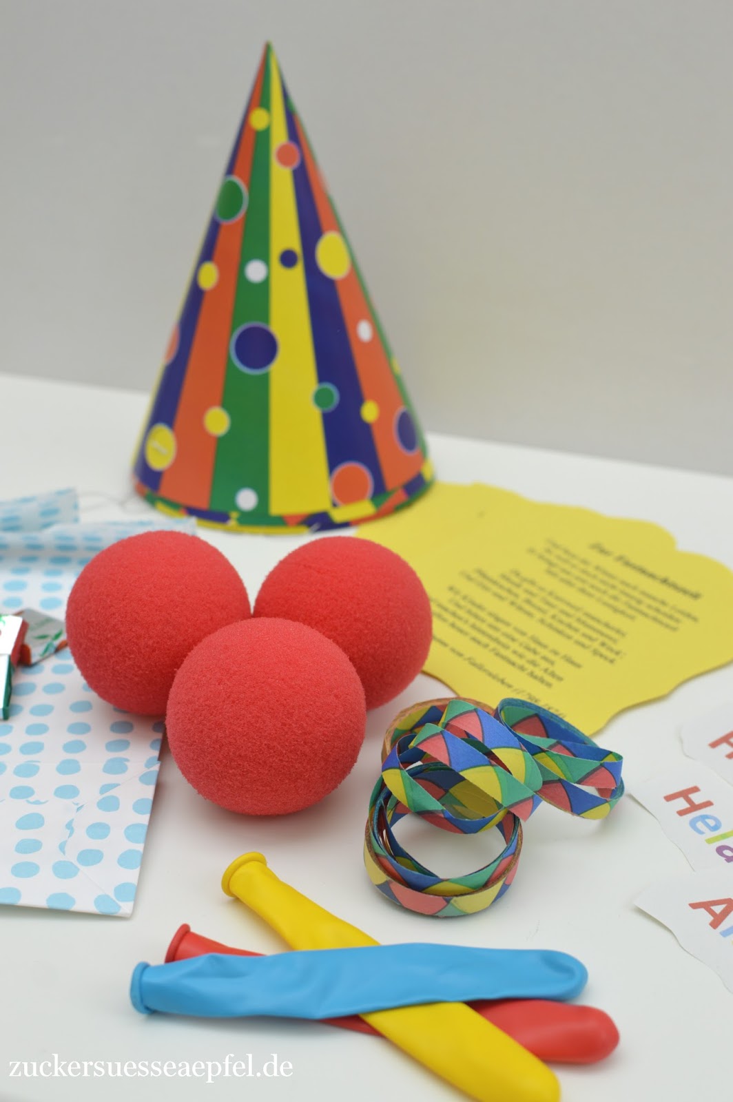 Basteln für Fasching und Karneval, eine Überraschung in der Tüte (DIY