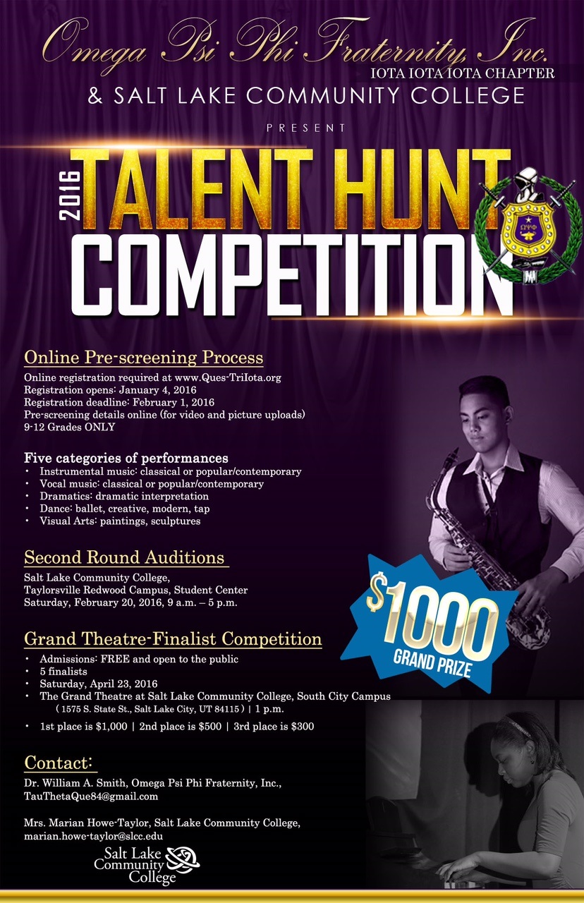 Highland High School Choir Department Talent Hunt Auditions through SLCC