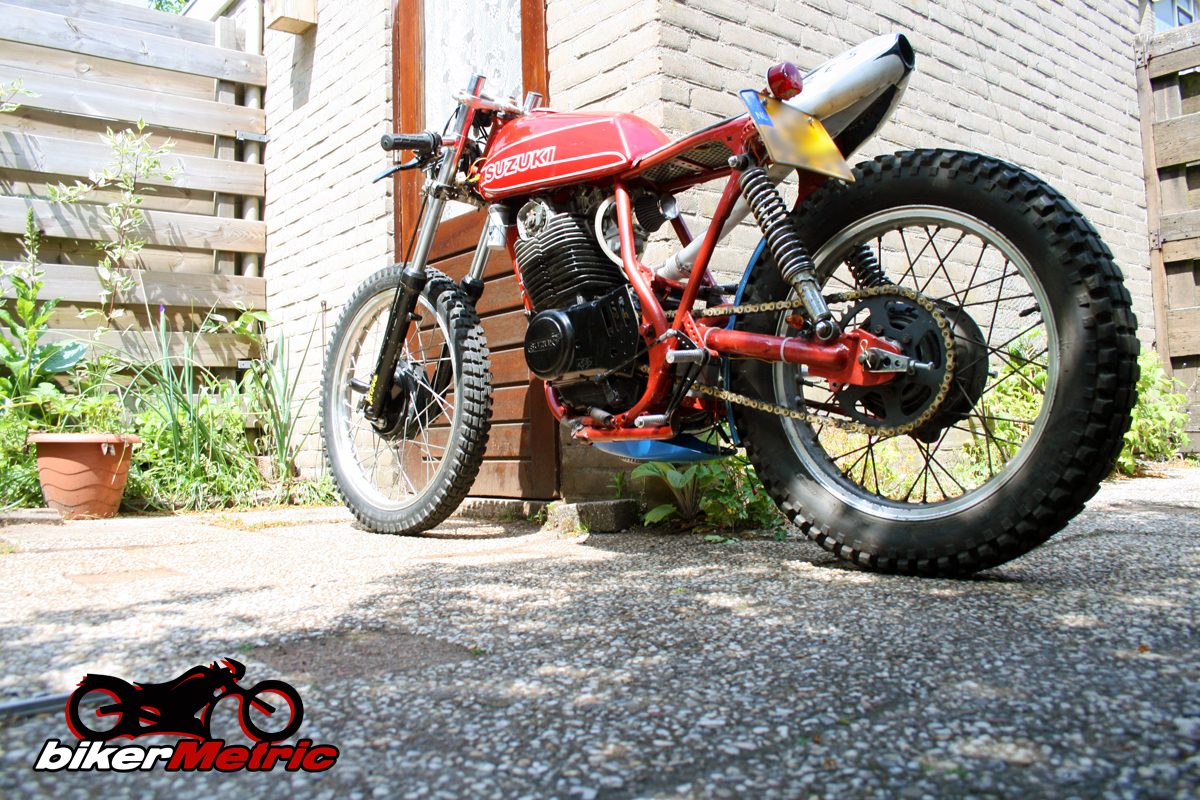 custom suzuki sp370 | shed built bikes - bikerMetric