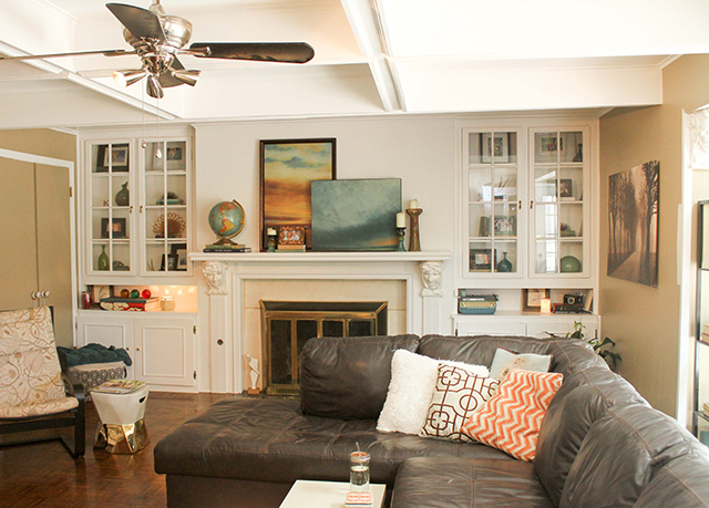 IN PROCESS HOME TOUR  //  MAIN LIVING ROOM, Oh So Lovely Blog
