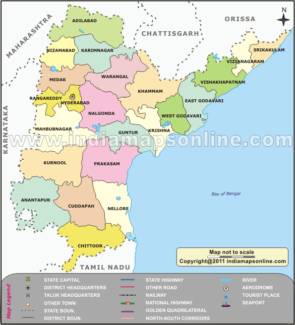 village map andhra pradesh capital in 1953
