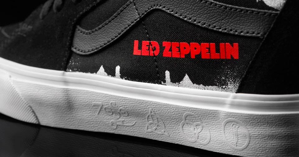 camiseta led zeppelin vans