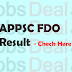 APPSC FDO Result 2017 | AP FDO Expected Cut Off Marks/ Merit List PDF
