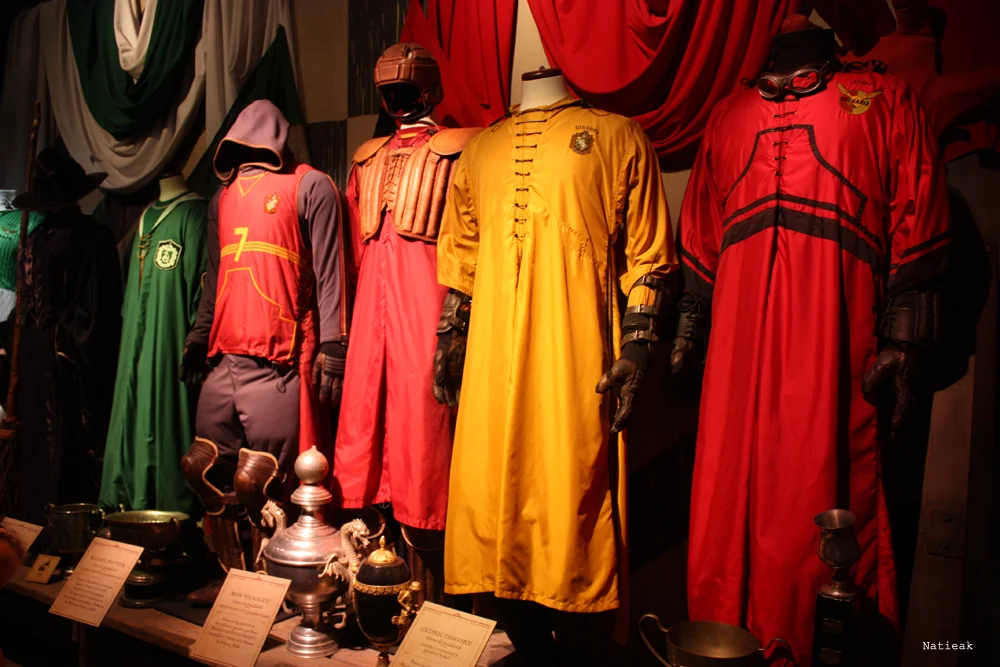 tenues de Quidditch exposition Harry Potter 