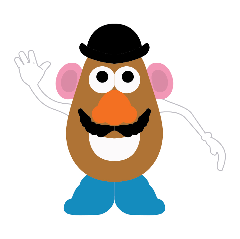 Mr Potato Head SVG