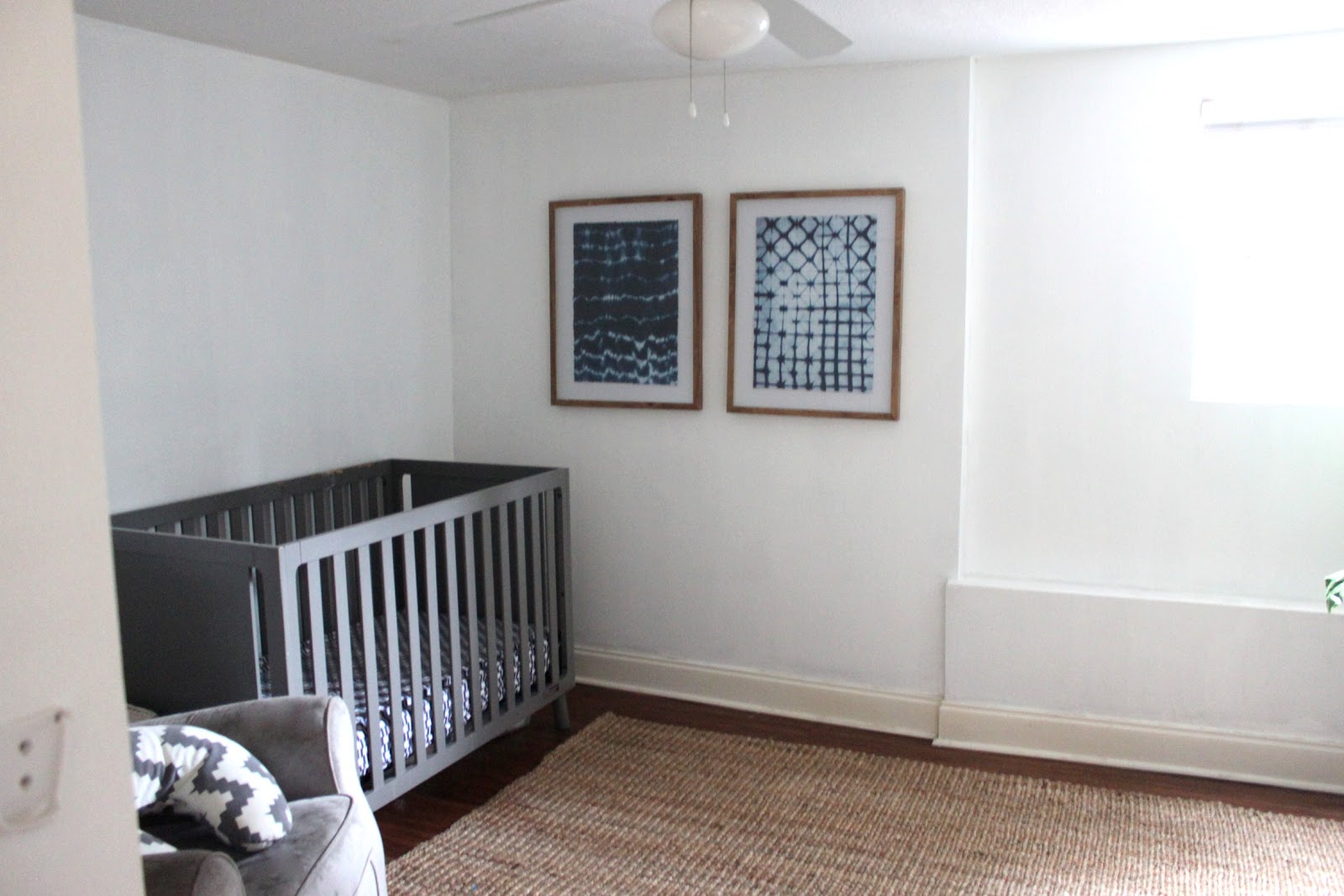Camp Patton nursery before and afters