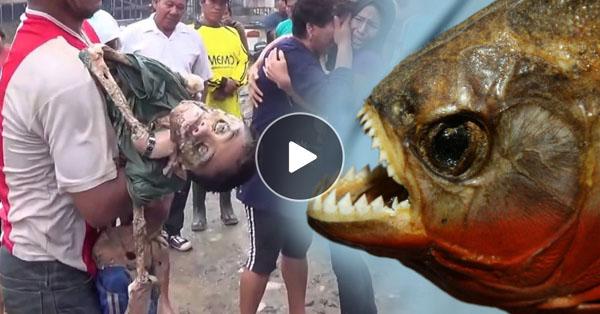 11-year-old boy died after being eaten by piranhas in Peru.