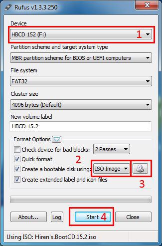 how to make a bootable usb from iso rufus