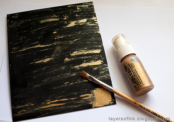 Layers of ink - Rosette Wall-hanger Tutorial by Anna-Karin Evaldsson