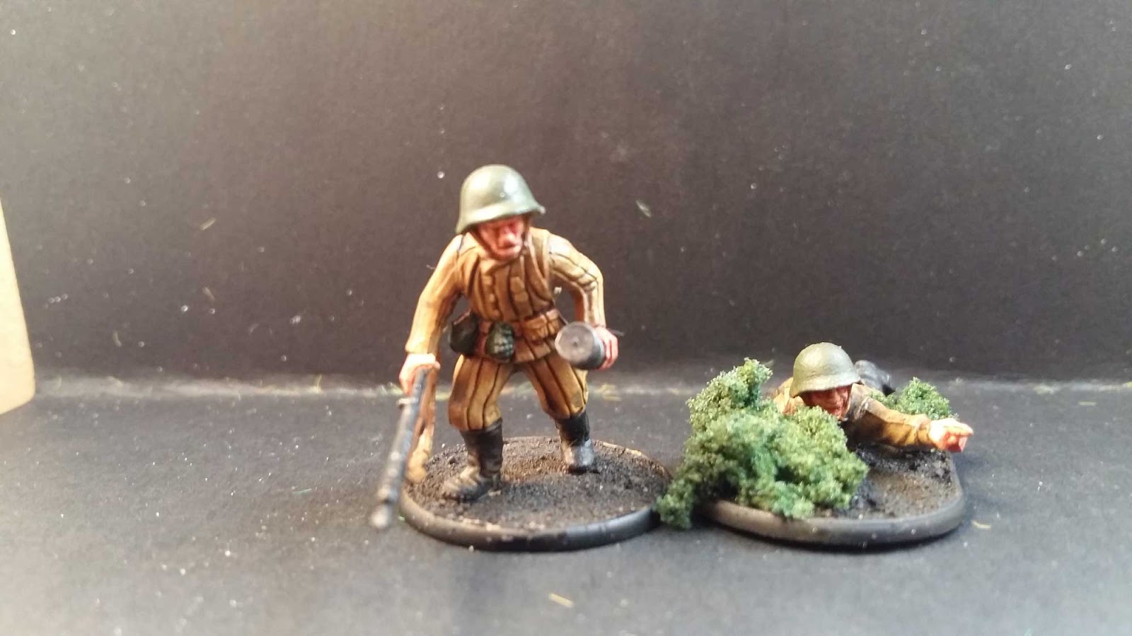 Turno's Wargaming blog Painting Bolt Action Soviet Infantry