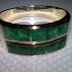 Beautiful handmade emerald gold ring