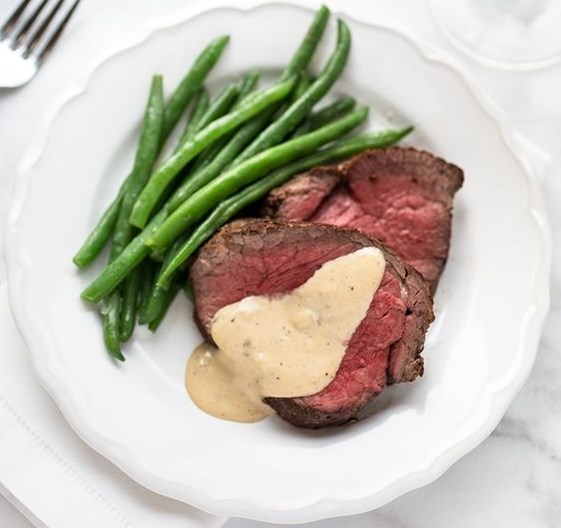 BEEF TENDERLOIN WITH COGNAC CREAM SAUCE #Beef #Steaks BEEF TENDERLOIN WITH COGNAC CREAM SAUCE #Beef #Steaks
