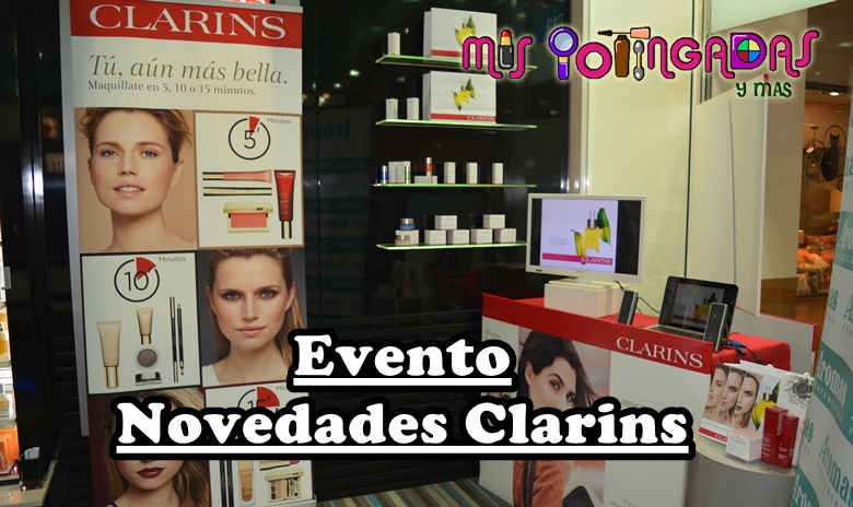 Evento | Conociendo las novedades de Clarins en Aromas Perfumerías