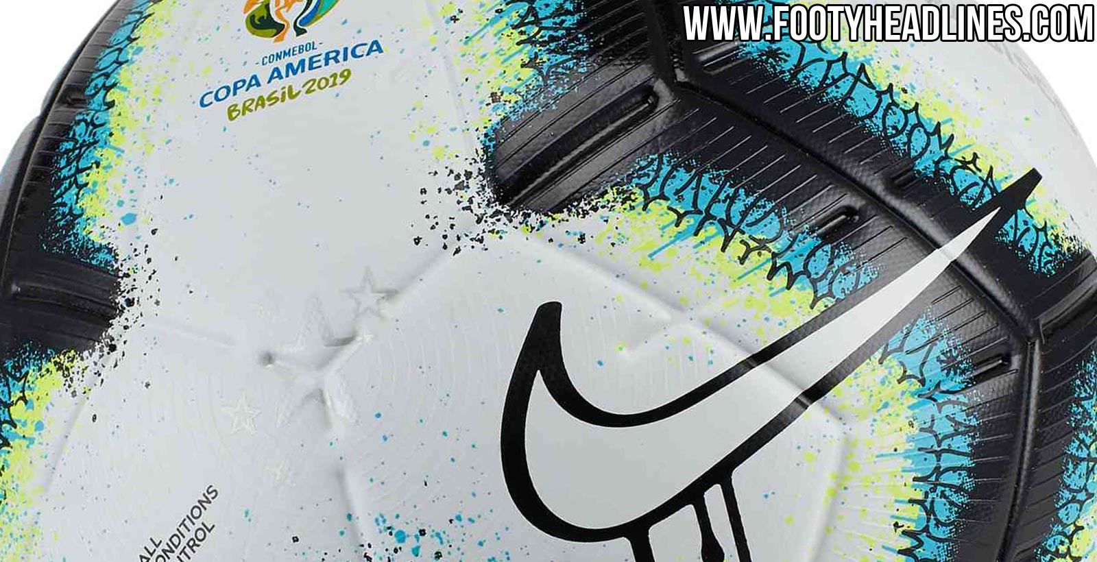 Have a bath Expressly lid Nike Rabisco 2019 Copa America Ball Released - Footy Headlines