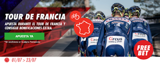 circus promocion Tour de Francia 500 euros extra 1-23 julio circus promocion Tour de Francia 500 euros extra 1-23 julio