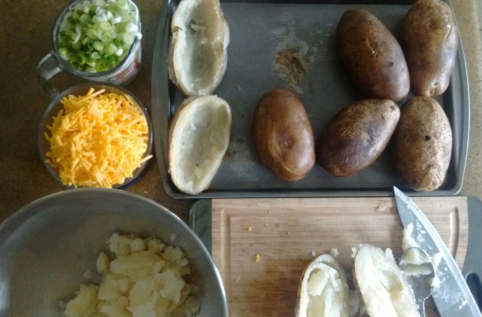 Simple Inspirations CrockPot Twice Baked Potatoes
