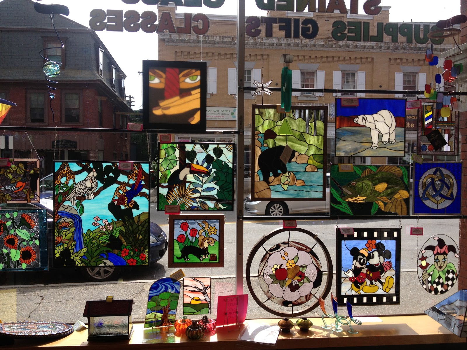 No Days Adhesives No Days Road Show Detailed Stained Glass, Concord, NH