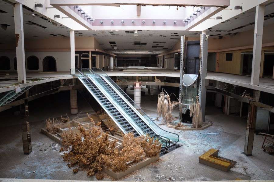 Mike Lynch Cartoons: Abandoned Malls