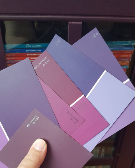 Aubergine Painted Furniture Aubergine Painted Furniture