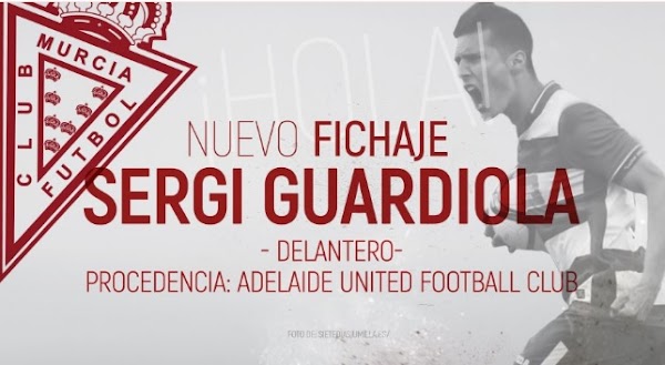 Oficial: El Real Murcia ficha a Sergi Guardiola