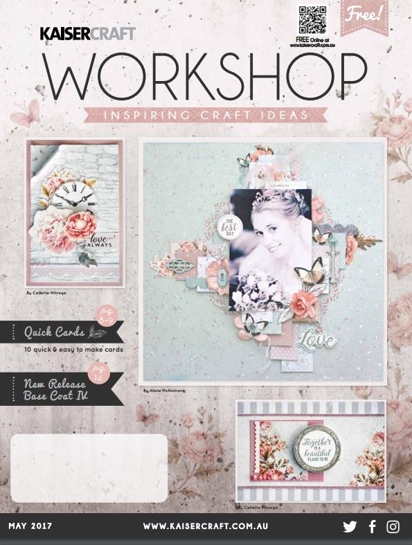 Scrapbookdepot Gratis KaiserCraft Magazine Mei 2017