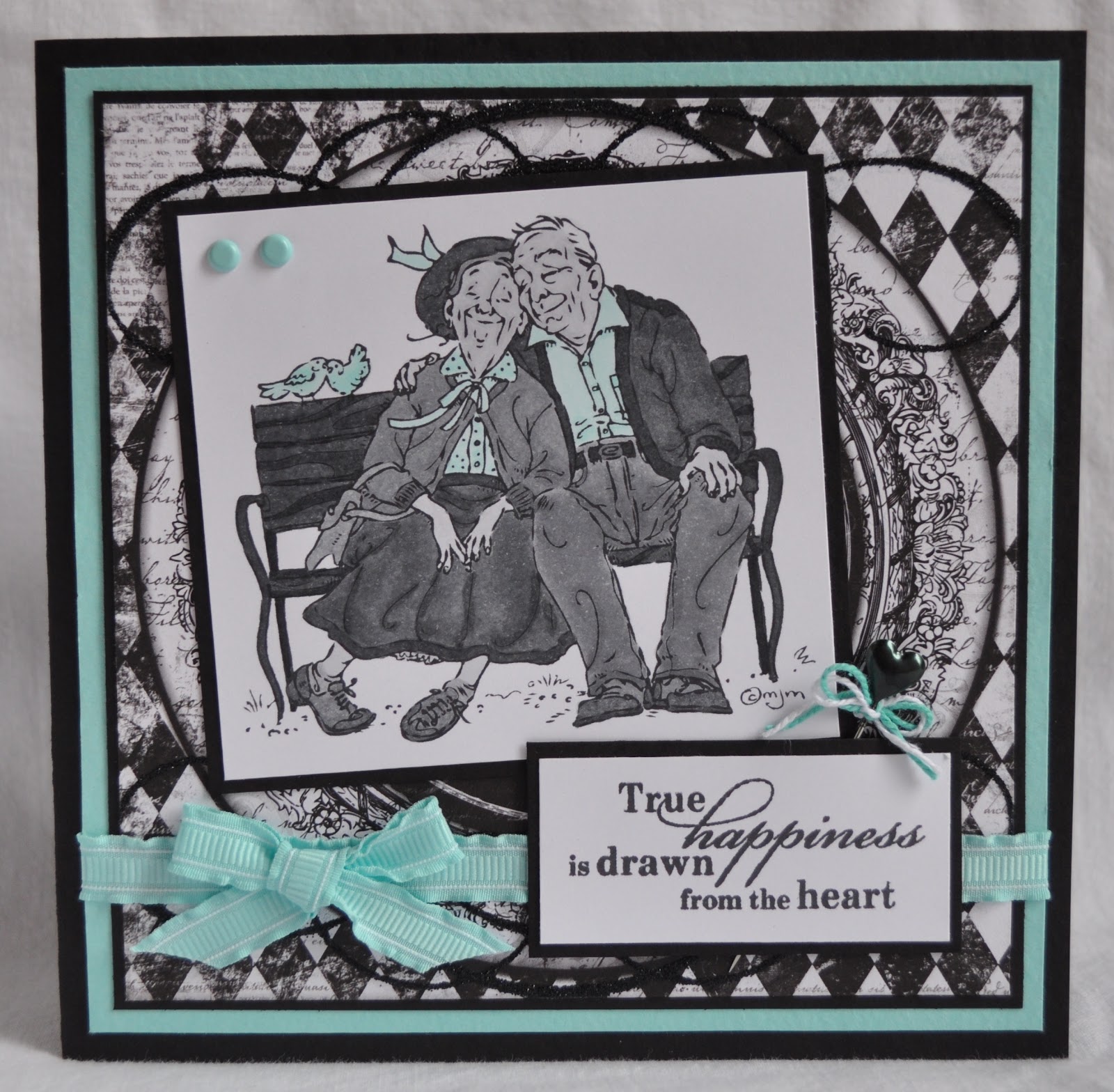 DAT�S My Style G &amp; G�s 70th Anniversary Card