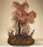 Wood Elves forest with Dryads