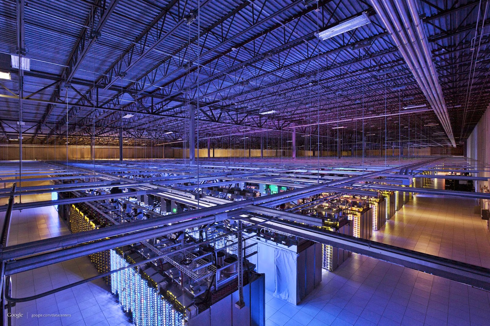 Spiritual Vigor Big Data A Google Data Center Tour
