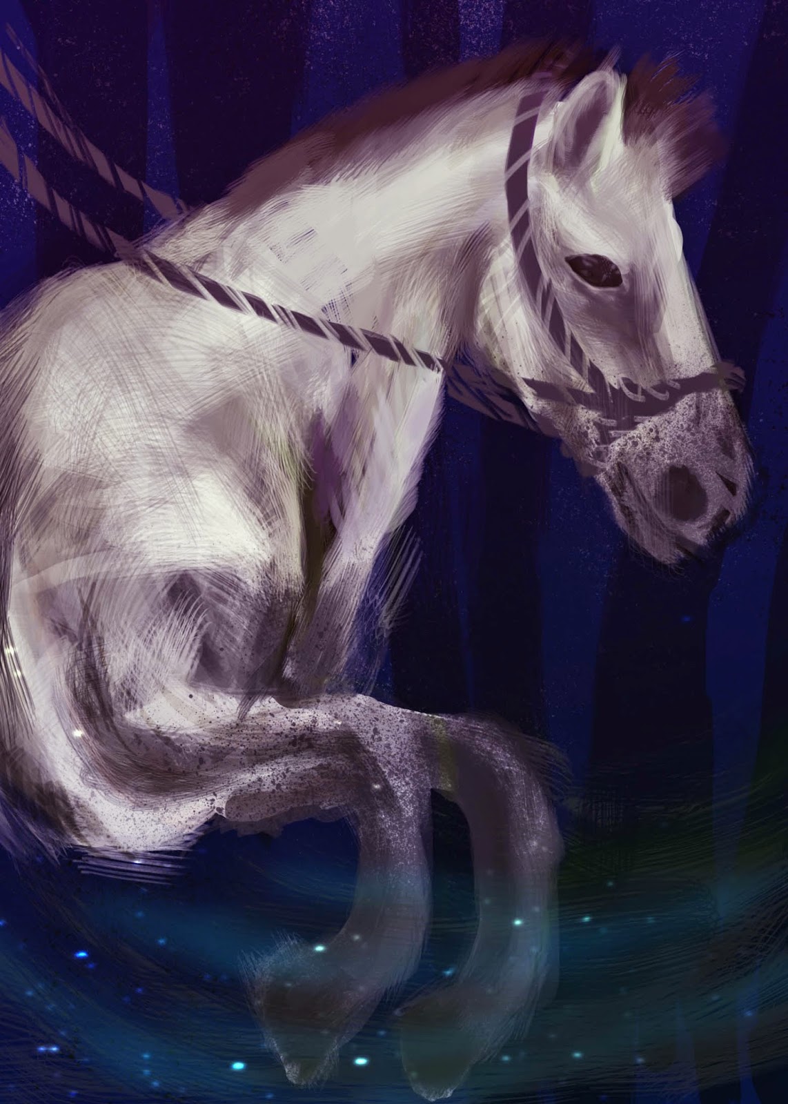 Misty Road Studio Character Design The Horse Concept Art