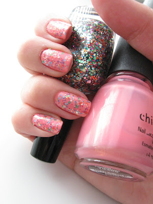 Life in vivid colors by Maria TwosRuse: Pink sandwich manicure ...