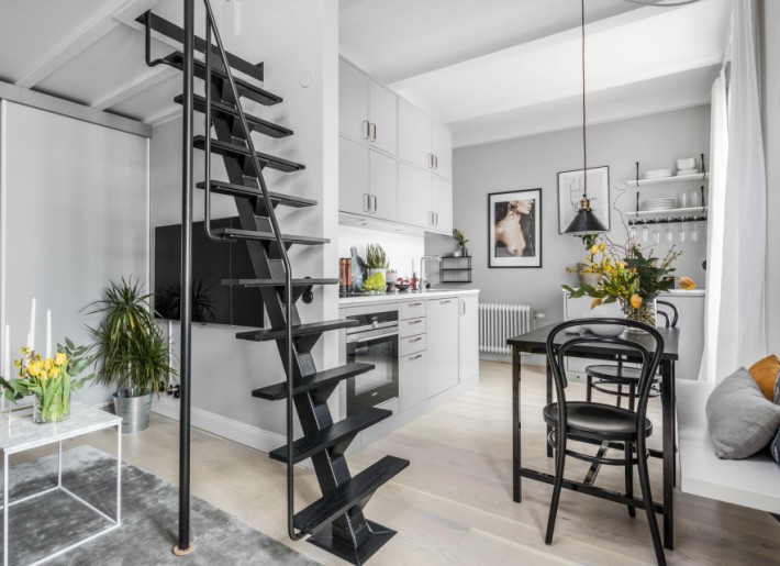 Los techos altos la clave para los mini-apartamentos | Decoración