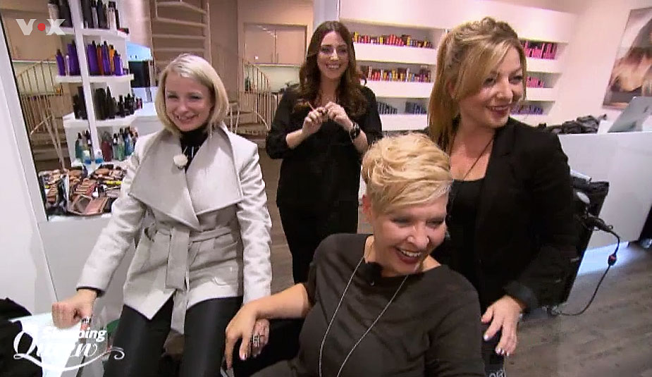 shopping queen erneut zu gast bei marcel michels, ihr friseur in