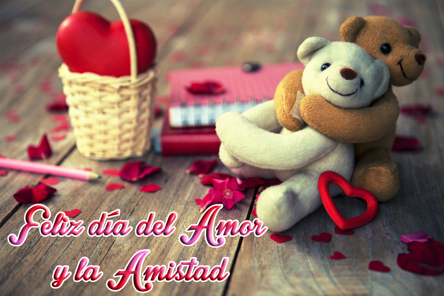 Postal del día de San Valentín