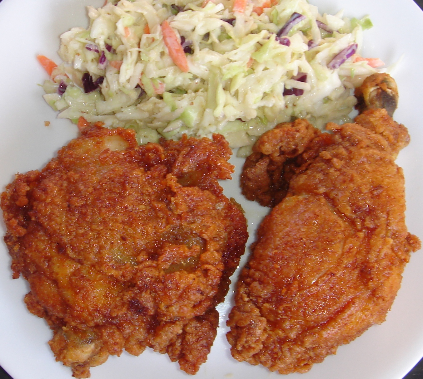 Việt Mỹ Life VietnameseAmerican Life Fried Chicken & Coleslaw Easy