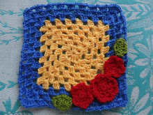 Granny Square Doily