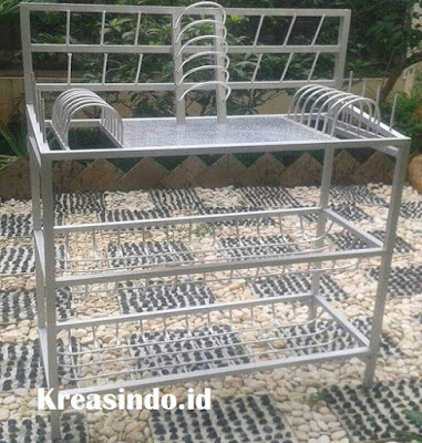  Harga  Rak  Piring  Aluminium dan Rak  Piring  Besi  Model 