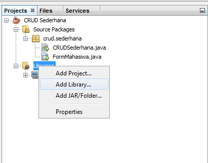Cara Koneksi Database Mysql Dengan Netbeans