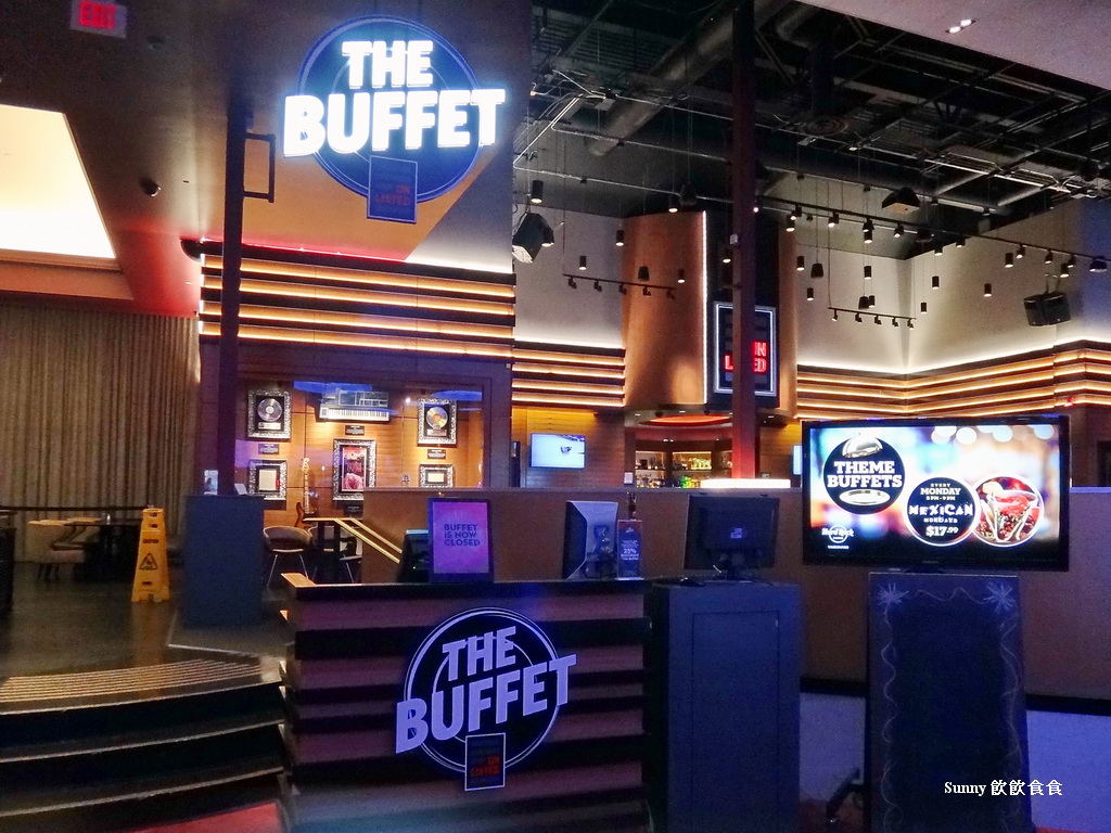 Sunny 飲飲食食 The Buffet Hard Rock Casino (賭場的長者優惠自助午餐)