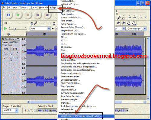 bagaimana menghapus suara vocal pada mp3