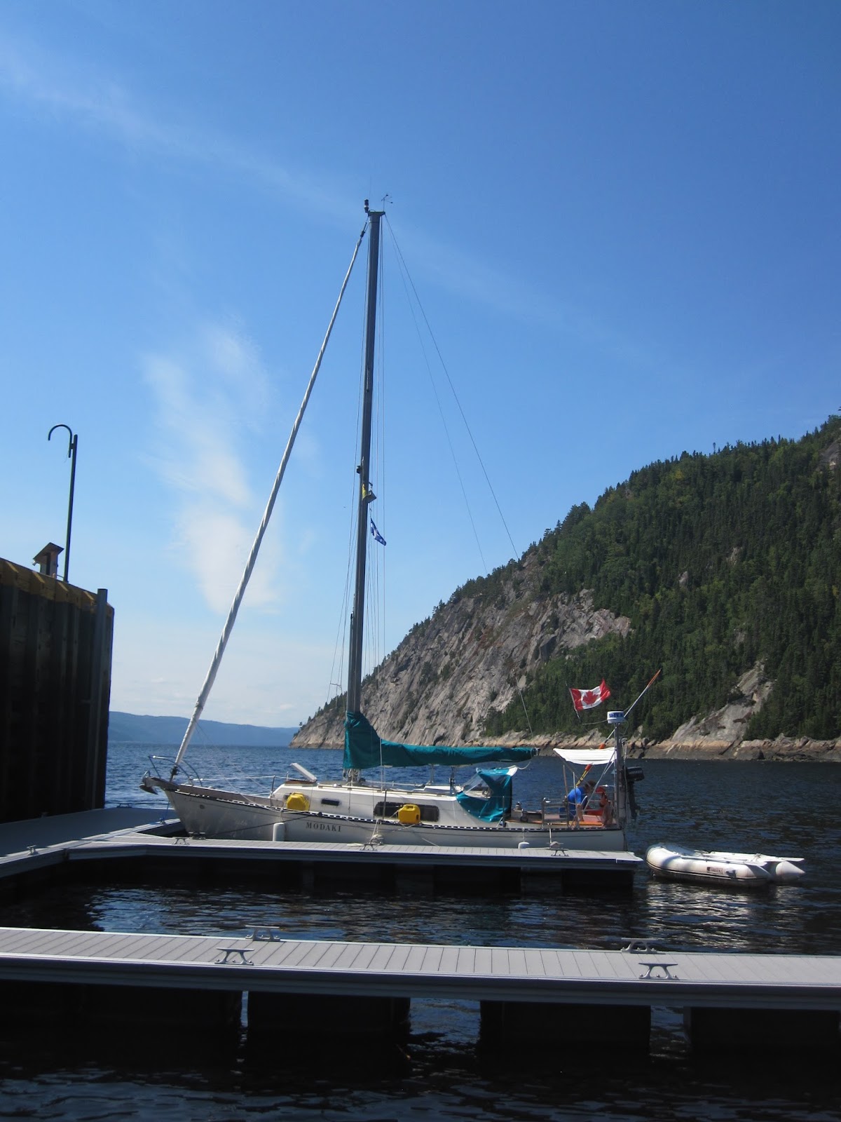 MODAKI to SainteRosedu Nord (further up the Saguenay) Aug 9/12