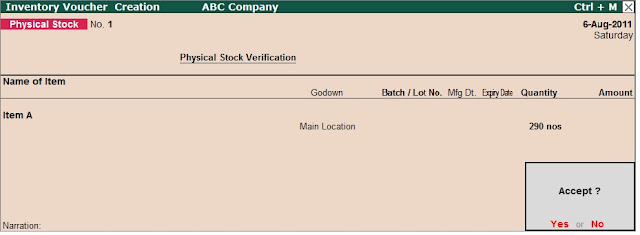 TallyERP9Book Reducing Closing Stock Quantity And Value In Tally ERP 9 TallyERP9Book Reducing Closing Stock Quantity And Value In Tally ERP 9