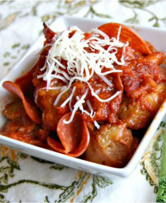 Meátbáll Pizzá Báke Nice Taste