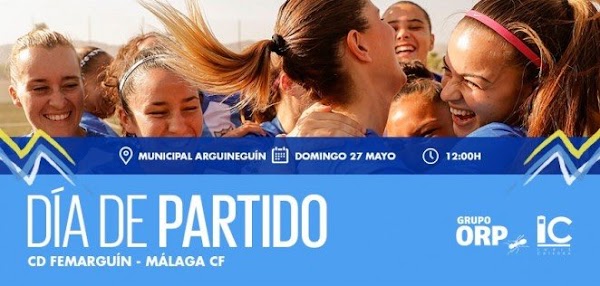 El Málaga Femenino dará la convocatoria una hora antes del partido contra el Femarguín