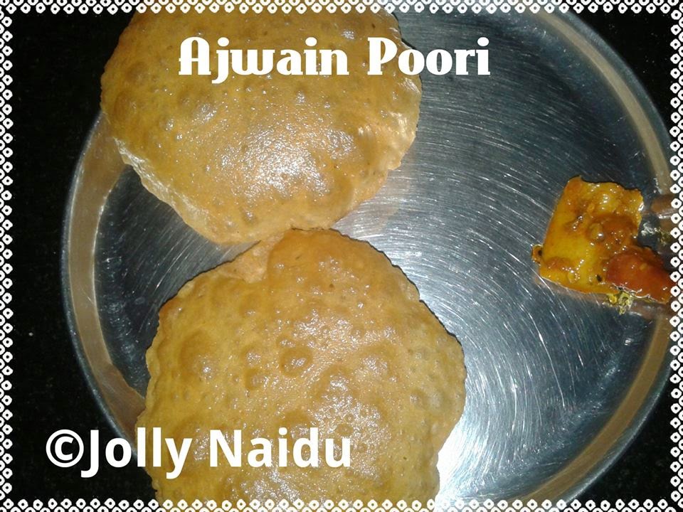 Crunchy Ajwain Poori | Ajwain Poori | Ajwain Poori Recipe
