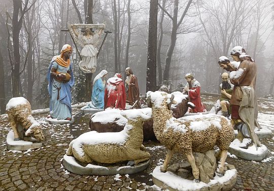 Wieczna szopka betlejemska. Wieczna szopka betlejemska.